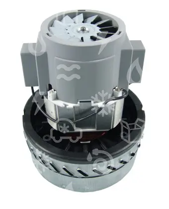 motor vysavače 1000 W/230 V, AMETEK 061300501, (D=144 mm, H=169 mm), BYPASS